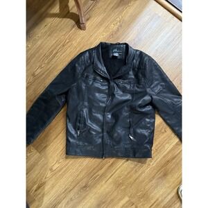 I5 Apparel Faux Leather Motorcycle Jacket Size‎ XL